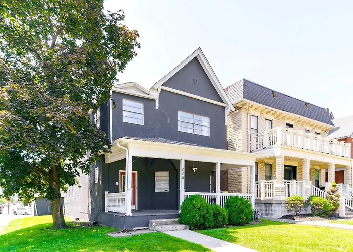 Casa Quatro By Jungle House Near Convention Center Osu & Nationwide Arena Walk To High Street Downtown & Short North 5 800reviews Private Parking * Columbus
