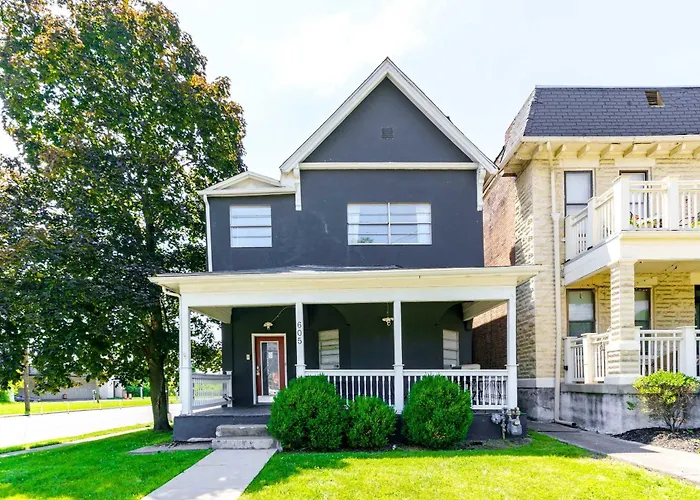 Casa Quatro By Jungle House Near Convention Center Osu & Nationwide Arena Walk To High Street Downtown & Short North 5 800reviews Private Parking